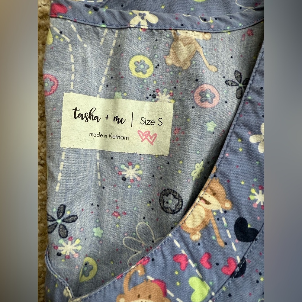 Printed Scrub Tops Bundle - Picture 2 of 5
